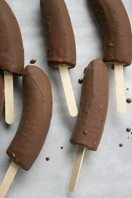 chocolate covered bananas