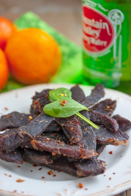 Flank steak beef clearance jerky