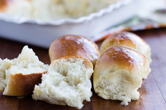 Fluffy dinner rolls