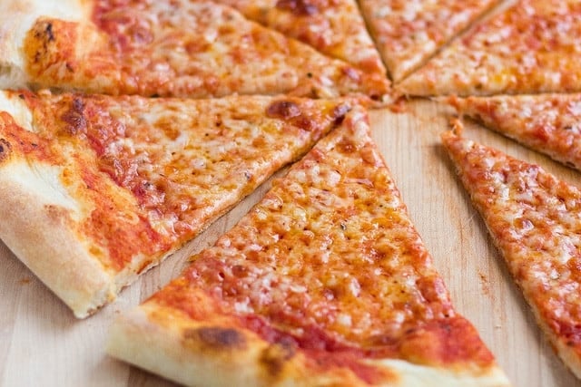 slices of ny style pizza