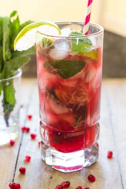 pomegranite mojito