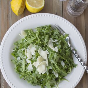 arugula salad | FeelingFoodish