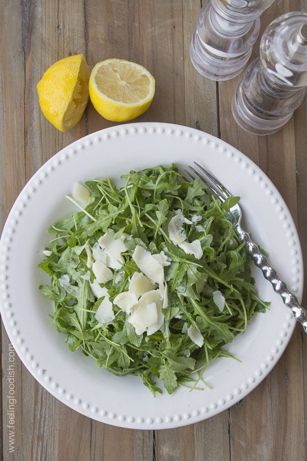 arugula salad | FeelingFoodish