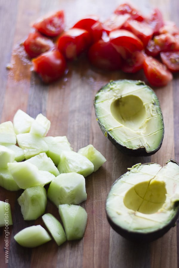 avocado tomato salad