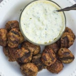 The fastest "meatballs" you'll ever make plus a great recipe for tzatziki sauce!