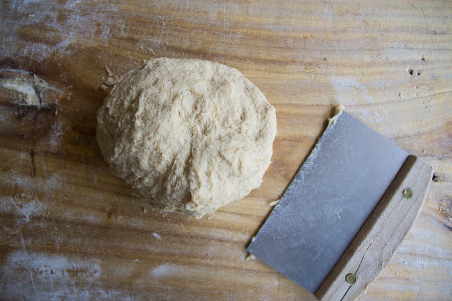 hamburger bun dough