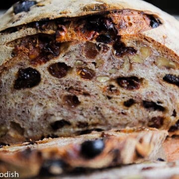 No-Knead Harvest Bread - Feeling Foodish