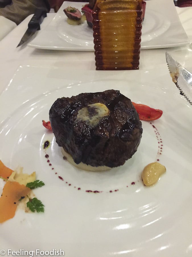 Carnival Pride Steakhouse Filet