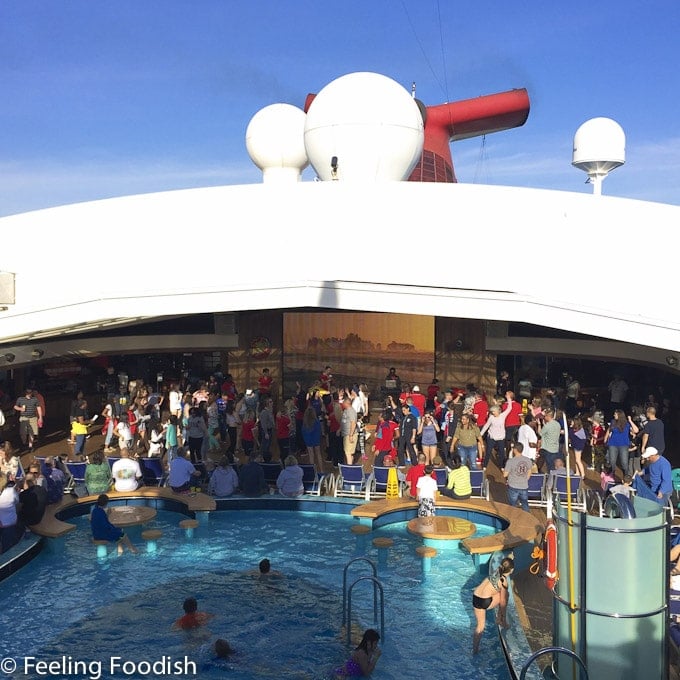 Carnival Pride Sail Away Party