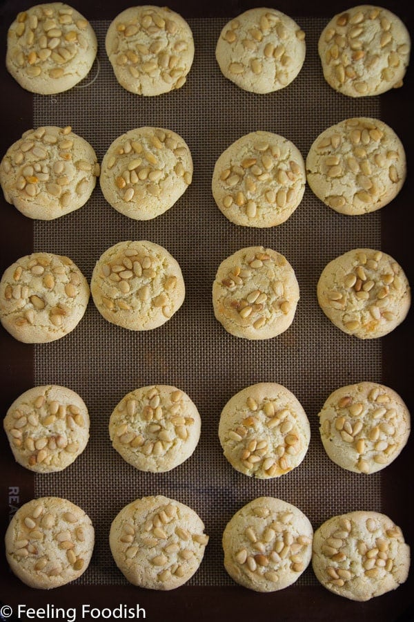 the best pignoli cookies, only 4 ingredients plus pignoli. easy to make too!!