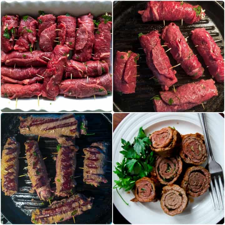 step by step how to make braciole continued