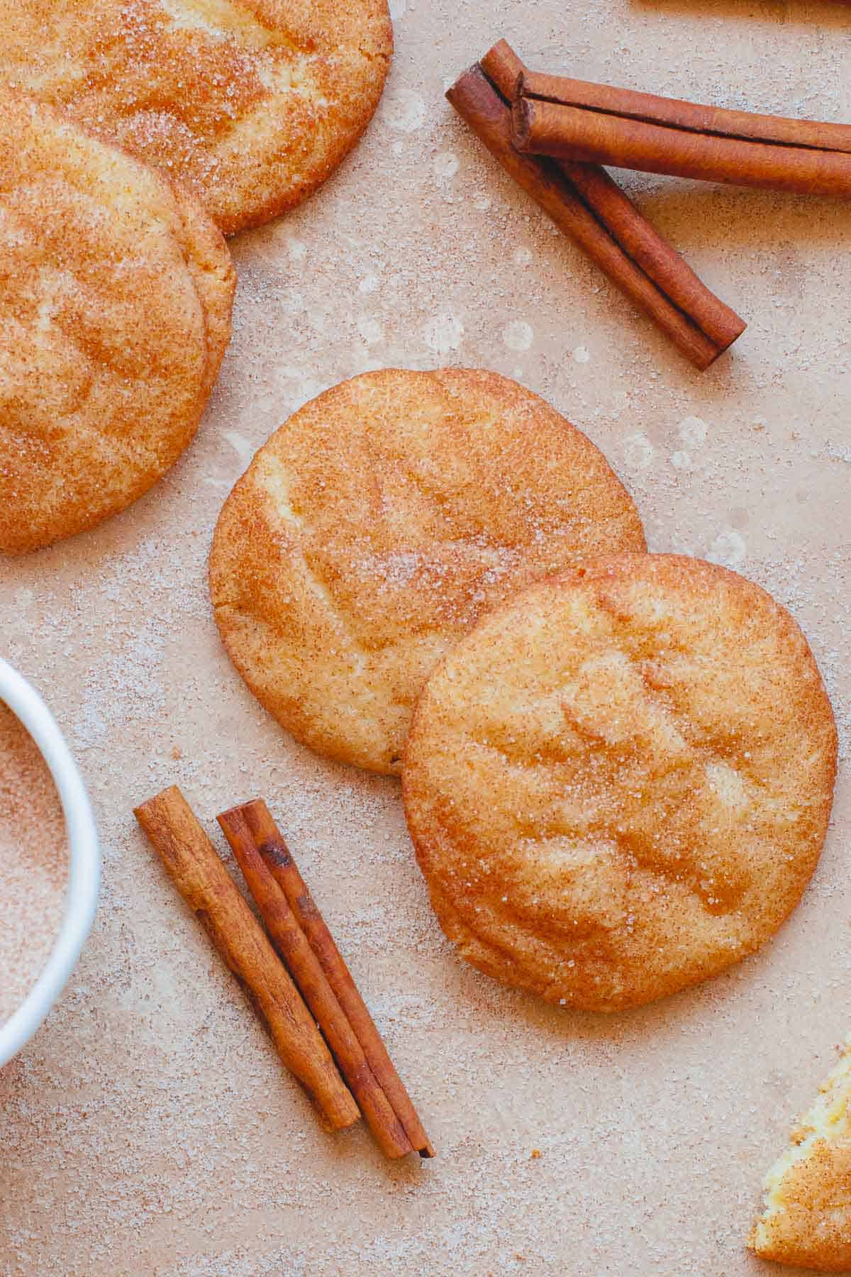 The Best Homemade Snickerdoodles