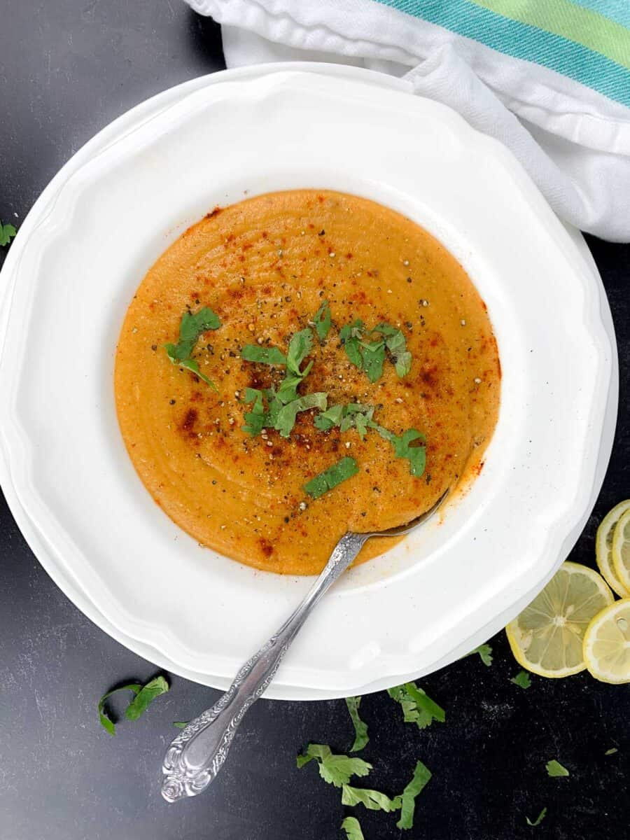 homemade red lentil soup recipe how to make lentil soup