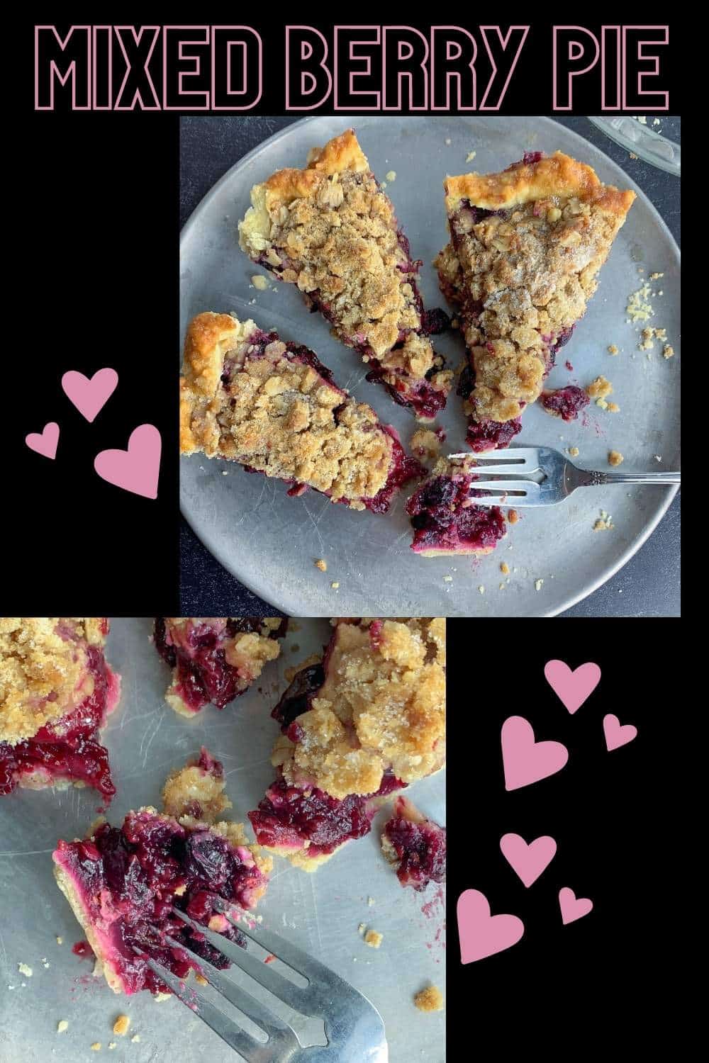 Mountain Berry Crumb Pie Feeling Foodish
