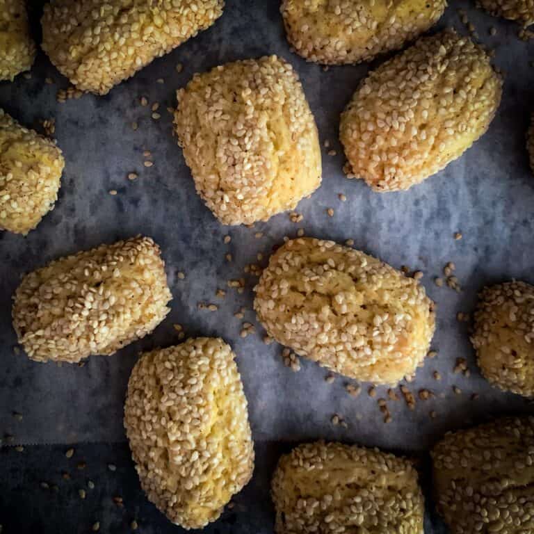 Italian Sesame Cookies