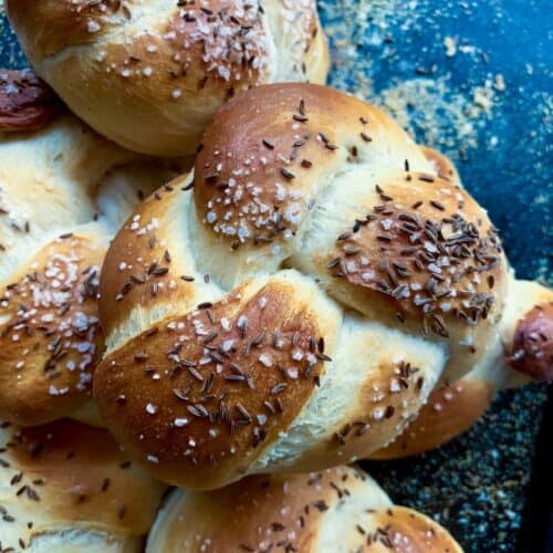 sandwich rolls (hoagie rolls) - Feeling Foodish