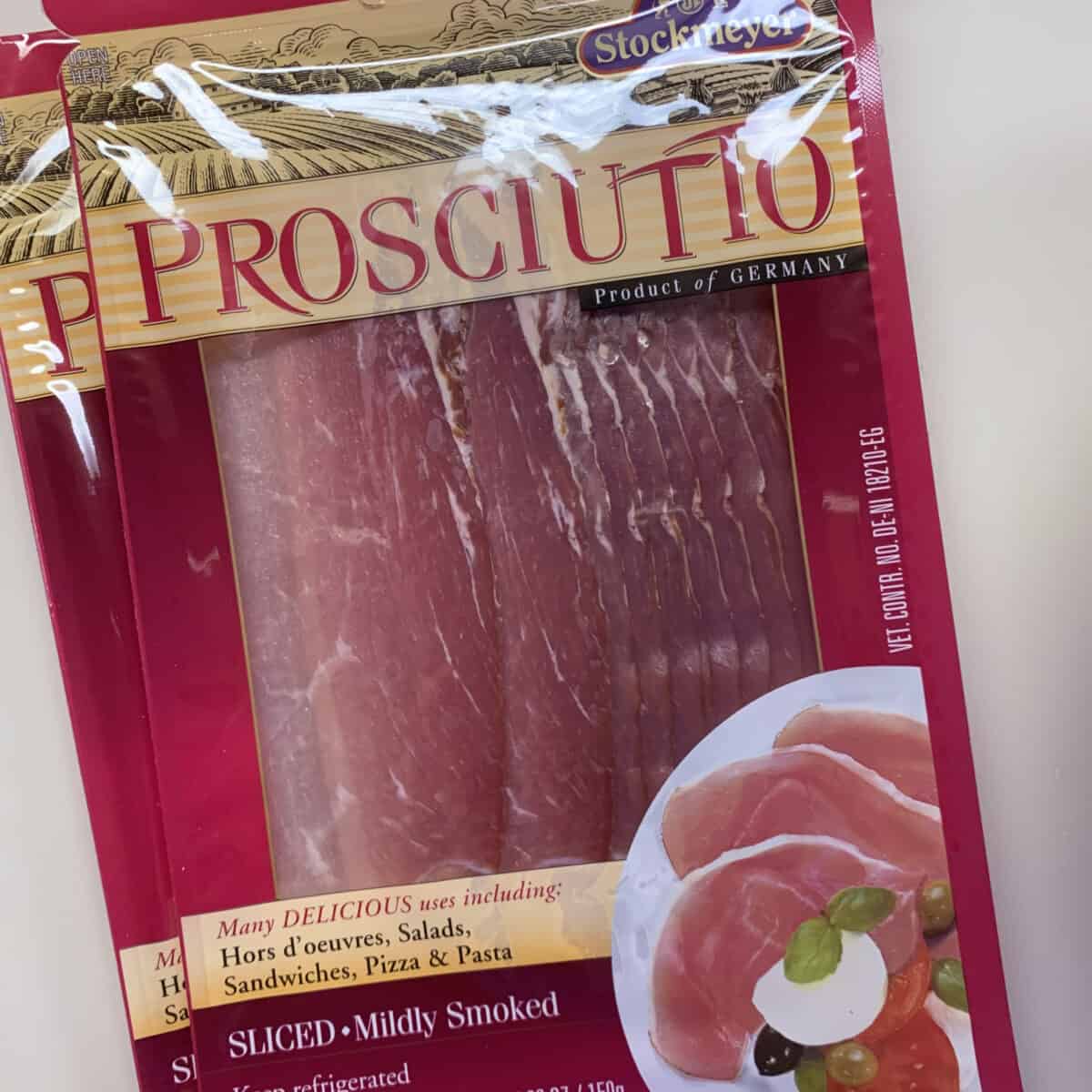 package of prosciutto 