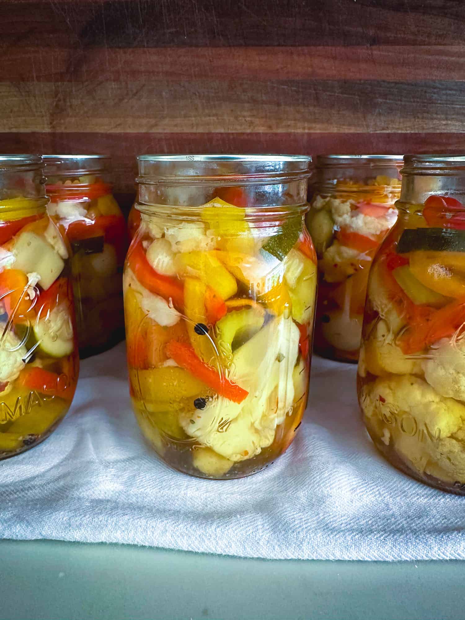 Ball Canning's Giardiniera - Feeling Foodish