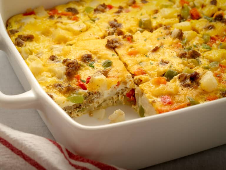 Italian Sausage and Hashbrown Casserole Feeling Foodish