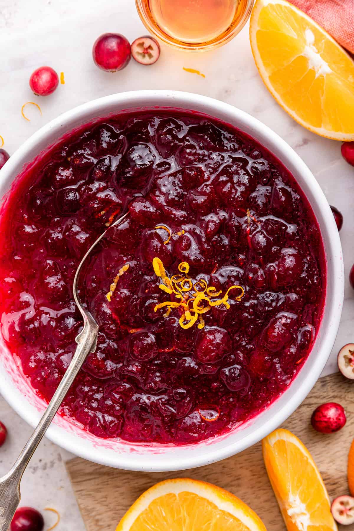 World’s Best Homemade Cranberry Sauce with Citrus