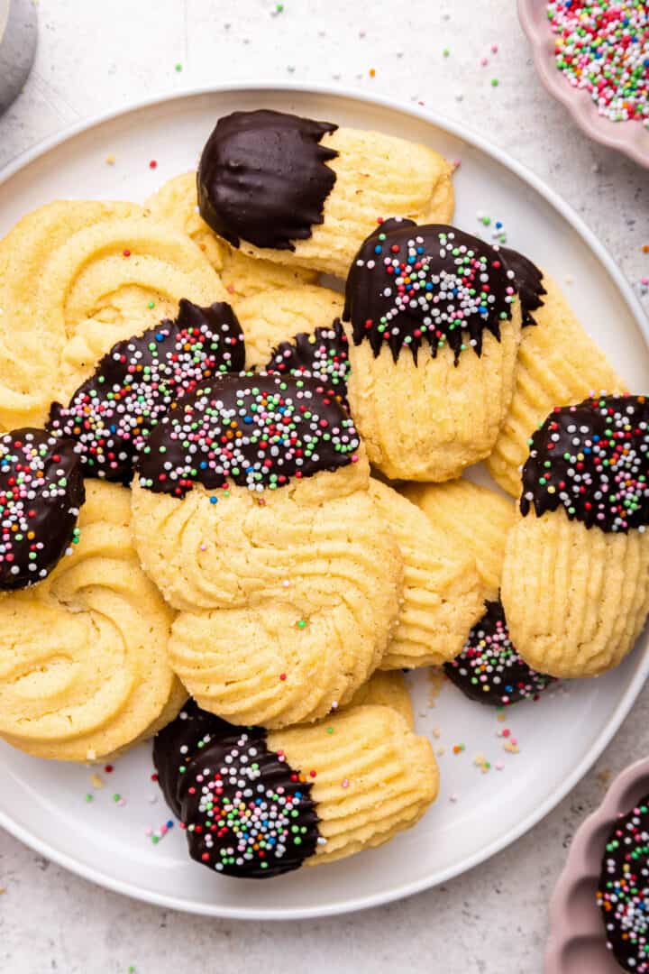 Italian Butter Cookies Feeling Foodish