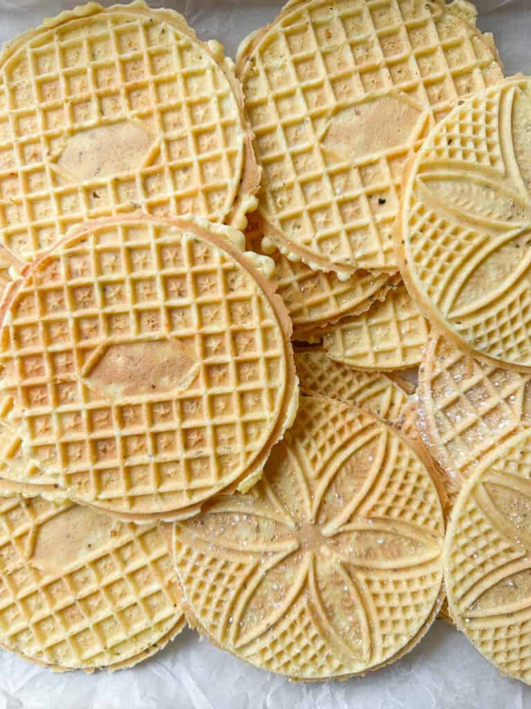 Classic Italian Pizzelles